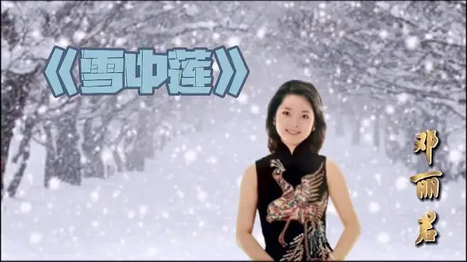 邓丽君歌曲《雪中莲》古筝版简谱及伴奏mp3下载