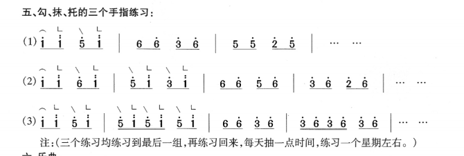 勾拖抹练习曲