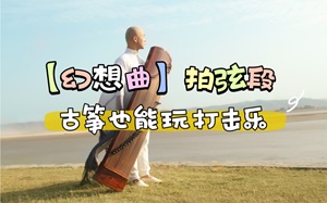 <strong>古筝《幻想曲》拍弦教学讲解视频教程</strong>