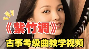 古筝曲《紫竹调.袁莎版》简谱-杨淼教学