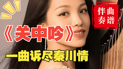 <b>秦腔风味《关中吟》古筝完整版教学|杨淼</b>